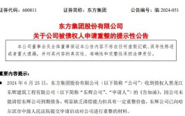 突发！75万元还不起，A股公司被申请重整，股价跌破1元！