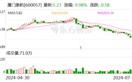 厦门象屿：董事长和部分高管拟增持公司股份