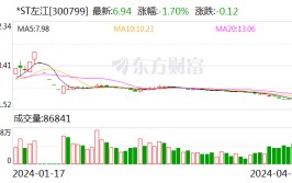 *ST左江：7月4日召开董事会集会
会议