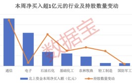 7股持仓翻倍，这一行业火了，连续5周获大额资金加仓！持股量最高赠近8倍，外资连续大手笔热买股出炉
