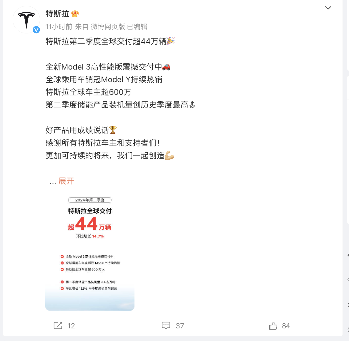特斯拉官宣！Optimus将在上海首次亮相！马斯克：Optimus能让特斯拉市值到25万亿美元 特斯拉官宣！Optimus将在上海初次
表态
！马斯克：Optimus能让特斯拉市值到25万亿美元 时时快讯