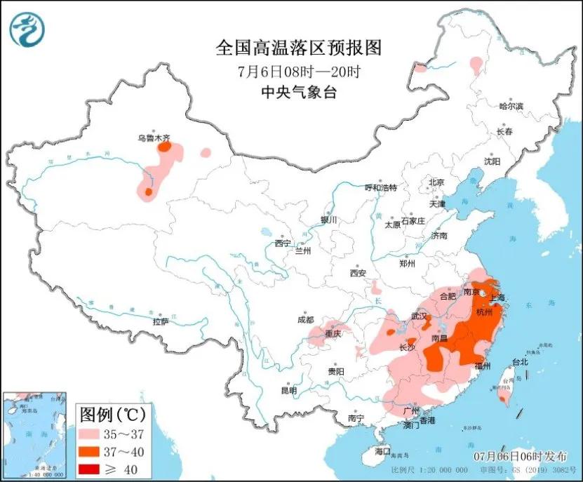 未来三天国内天气预报（7月6日） 将来
三天国内气候
预报（7月6日） 时时快讯