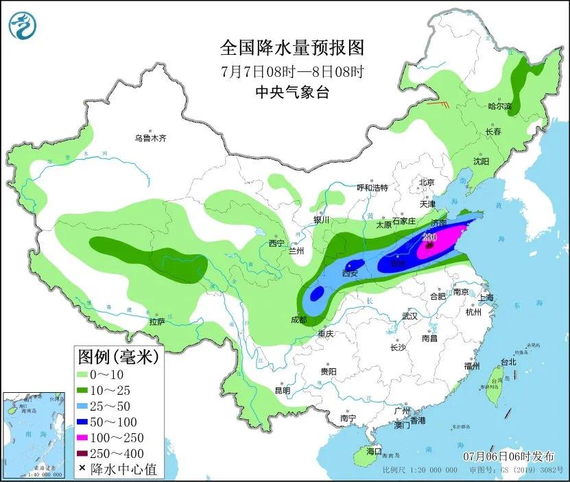 未来三天国内天气预报（7月6日） 将来
三天国内气候
预报（7月6日） 时时快讯