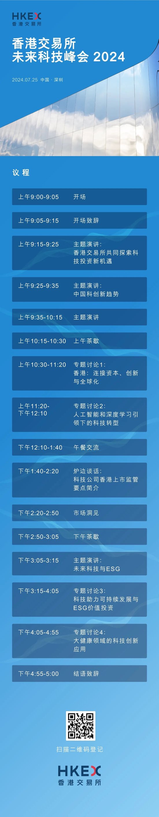 香港交易所未来科技峰会2024，上市科主管将介绍上市监管要点|深圳 7月25日 香港买卖业务所将来科技峰会2024，上市科主管将先容上市羁系要点|深圳 7月25日 时时快讯