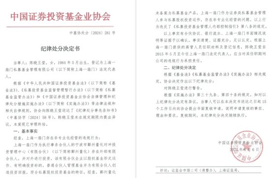 监管点名！私募“一扇门”申辩被警告！ 羁系
点名！私募“一扇门”辩论
被告诫
！ 时时快讯