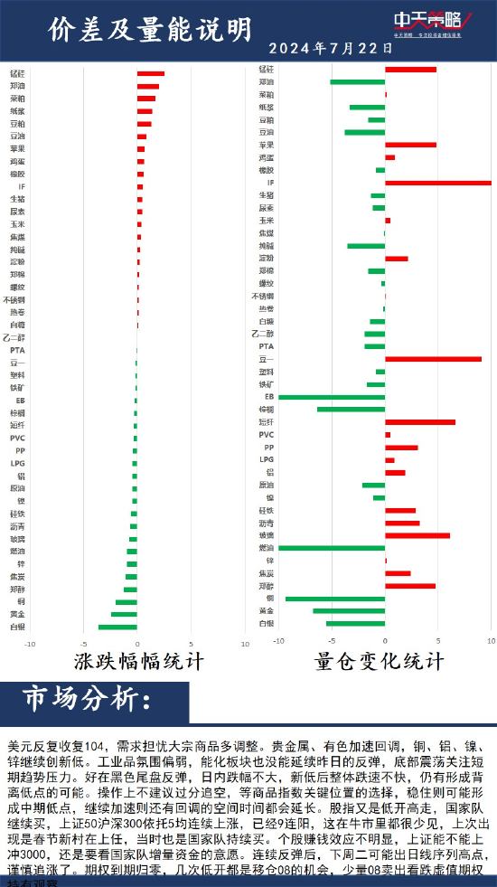 中天战略:7月22日市场分析 中天战略:7月22日市场分析 时时快讯